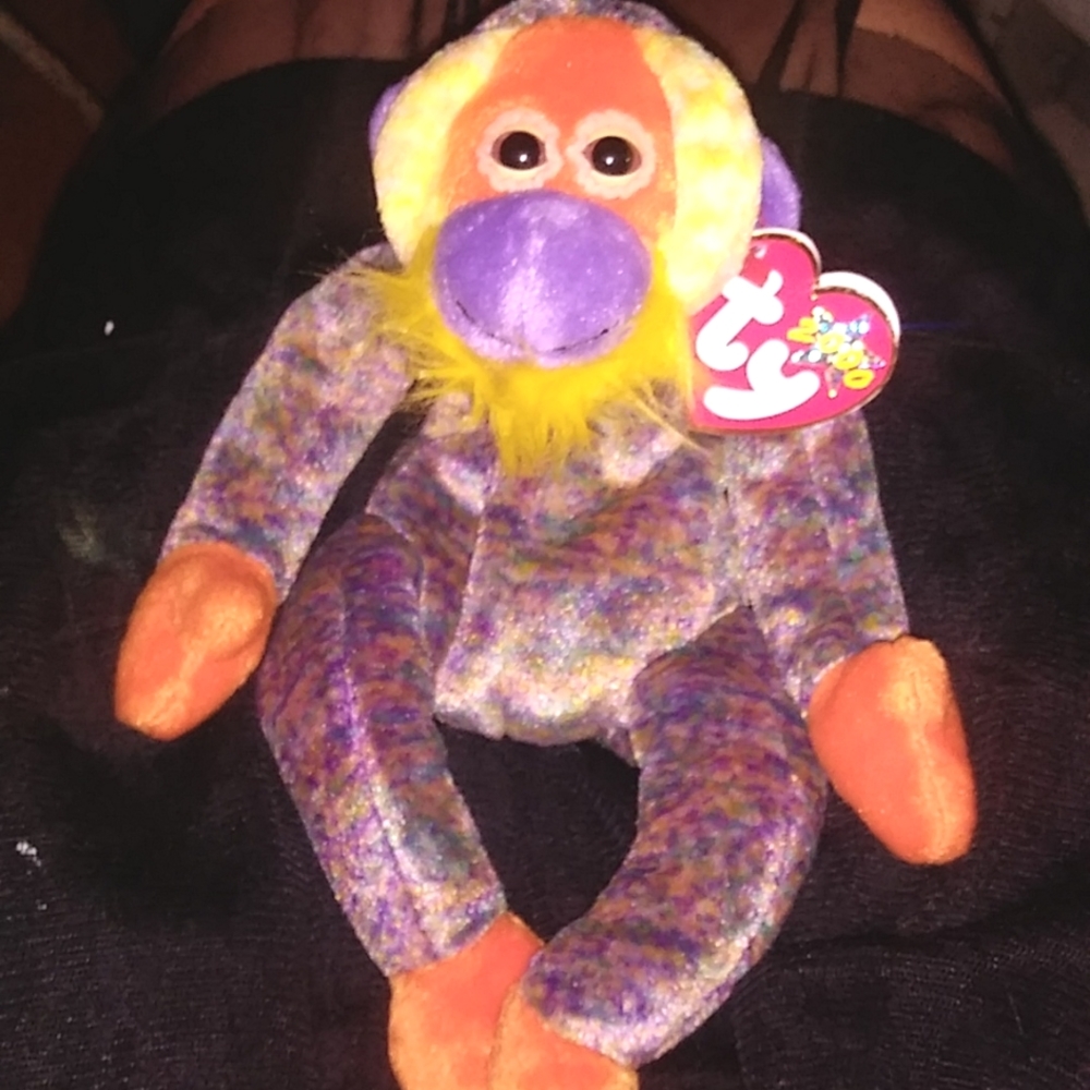 Ty Beanie Babies Bananas the Monkey